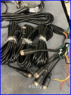 RV Camera System Carplay 10.36 Touch Quad Monitor 1080P Backup Camera