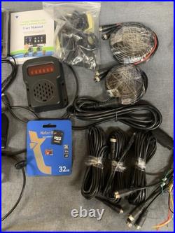 RV Camera System Carplay 10.36 Touch Quad Monitor 1080P Backup Camera