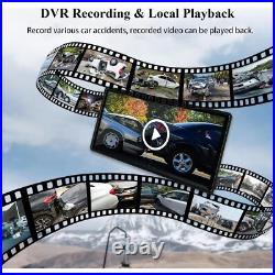 RV Camera System with Carplay Android Auto, 10.36 Monitor with MirrorLink DVR V