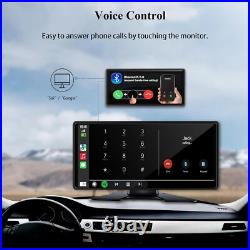 RV Camera System with Carplay Android Auto, 10.36 Monitor with MirrorLink DVR V