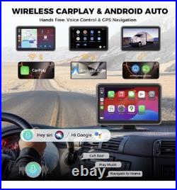 RV Camera System with Carplay Android Auto, 5 1080P Wired Backup Camera & NEW