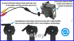 RV & Truck Tadibrothers Rear View Backup System 4 Cameras & Monitor