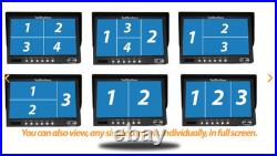 RV & Truck Tadibrothers Rear View Backup System 4 Cameras & Monitor