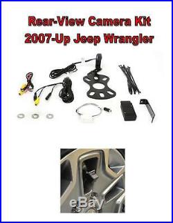 Rear-View Camera Brandmotion 9002-8847 Jeep Wrangler Factory Radios 2007-Current