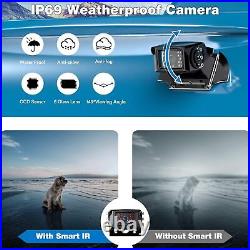 Rear View Camera Kit Wired Backup Camera System 7 Inch Monitor IP69 Waterproof