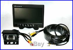 Rear View Camera and Monitor System for Motorhome/Truck