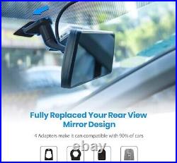 Rear View Mirror Camera, Recording Wide View Back Up CARS Trucks (AUTO-VOX T9)