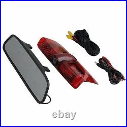 Rear View Mirror Monitor+Backup Camera kit for Chevy Express Van 2004+ 30' cable