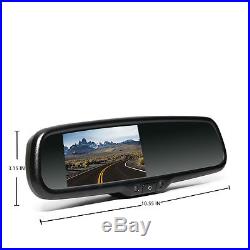 Rear View Mirror with Backup camera. Backup Camera System, Car Pickup waterproof
