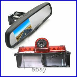 Rear View Reverse Camera&Replacement Mirror Monitor For Chevy Express GMC Savana