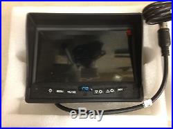 Rear View Safety Backup Camera System RVS-770613, 7 TFT LCD Color Monitor Black