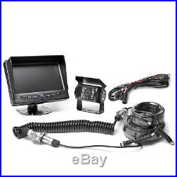 Rear View Safety Backup Camera System withTrailer Tow Quick Connect/Disconnect Kit