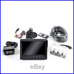 Rear View Safety Backup Camera System with 7 Display Black RVS 770613