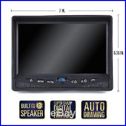 Rear View Safety Backup Camera System with 7 Display Black RVS-770613
