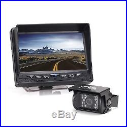 Rear View Safety Backup Camera System with 7 Display (Black) RVS-770613 New
