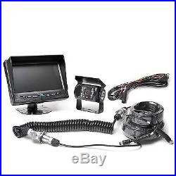 Rear View Safety Backup Camera System with Trailer Tow Quick Connect/Disconne