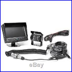 Rear View Safety Backup Camera System with Trailer Tow Quick Connect/Disconnect