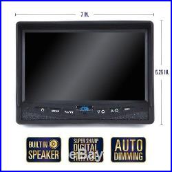 Rear View Safety Heated Backup Camera System with 7.0 Inch LCD RVS-770812N