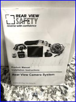 Rear View Safety RVS-770613 7? LCD Rear View Safety Camera System New open box