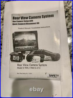 Rear View Safety RVS-770613 7? LCD Rear View Safety Color Camera System with Rear View Safety RVS-770613 7? LCD Rear View Safety Color Camera System with