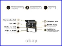 Rear View Safety RVS-770613 7? LCD Rear View Safety Color Camera System with Rear View Safety RVS-770613 7? LCD Rear View Safety Color Camera System with