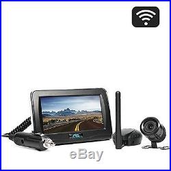 Rear View Safety Wireless Backup Camera System with Cigarette Lighter Adaptor