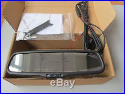 Rear view mirror with 4.3camera display, fits Honda accord, civic, insight, fit, etc