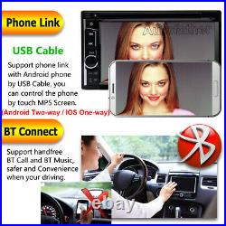 Rearview Camera + 6.2 Touchscreen 2DIN Car DVD CD Player Radio Stereo USB MP3