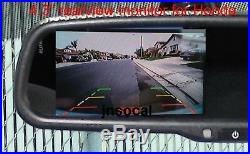 Rearview Mirror 4.3 Monitor 4 Honda 08-12 Accord 08-11 Civic aftermarket Camera