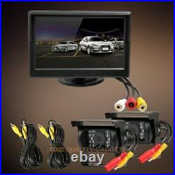 Reversing Camera & Monitor with 2 Video Channel for MPV SUV Horse Lorry