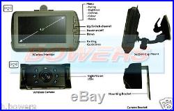Ring Rbgw430 12v/24v Digital Wireless Colour 4.3 Reversing Reverse Camera Kit