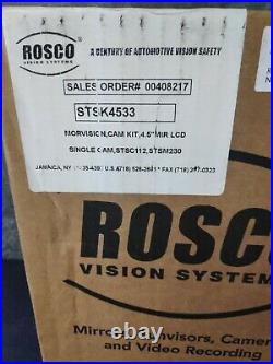 Roscoe Vision Systems Rear View Mirror W Morvision Camera Kit STSK4533 NEW
