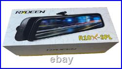 Rydeen R10X-SPL 10 Touch Screen Dual Camera Rearview Mirror Dash Cam 4K/2K