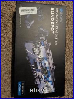 SkDW 4 Channel Mirror Dash Cam, 12 Rear View Mirror Camera Blind Spot System