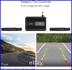 Solar Wireless Backup Camera & 5 HD Monitor Car Rear View Systems (SunGo2)
