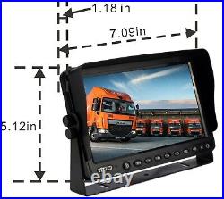 Super Clear Ahd 720p 7 Rear View Reverse Backup Camera System Truck Skid Steer