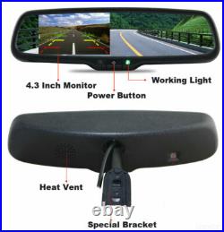 Tailgate Backup Camera+4.3 Monitor for Ford 2004-2014 2009-2016 F250 F350 F450