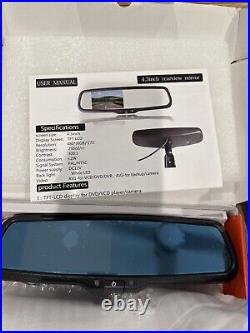 Tailgate Backup Camera & OEM 4.3LCD Mirror Monitor for 2009-2017 Dodge Ram Truck