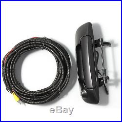 Tailgate Handle Reserve Backup Camera for Ram 02-08 04 05 06 Rear View Black