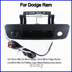 Tailgate Rear View Backup Camera & Mirror Monitor for Dodge Ram 1500 2500 3500