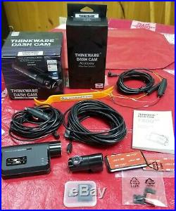 Thinkware F800 PRO 32Gb 2 Channel Dashcam With RearView Camera and Hardwire Kit