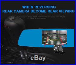 Topgear Dash Camera Dual Recording+Reverse Camera Night Vision SONY CMOS HD1080p