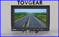 TovGear 7 Inch Motorhome Rear View Backup Camera System