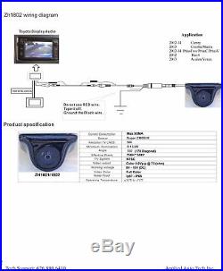 Toyota Back up Rear View Camera Kit For Prius, Camry, Rav4 (2012, 2013, 2014)