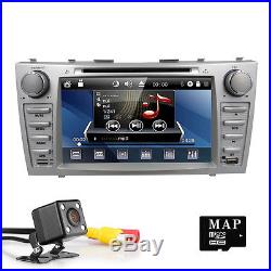 Toyota Camry 2007-2011 8 2DIN In Dash Car Stereo DVD Player GPS BT Reverse CAM