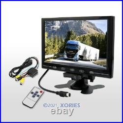 Truck Trailer Reversing 9 LCD 1080P Monitor 4Pin 12V-24V for AHD Camera