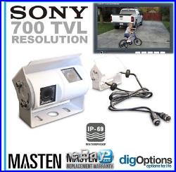 - Truck Van Dual Rear View White LED Reversing Sony CCD 700 Camera Full HD Color