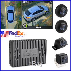 Universal Bird Eye View Car Back Up Camera DVR Recorder G-Sensor Night Vision US