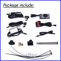Universal HD Dual Motorcycle Cameras Kit DVR Recorder Front+Rear View Waterproof
