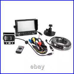 Vehicle Back-Up Monitor Rear View Observation System Kit with Night Vision Camer